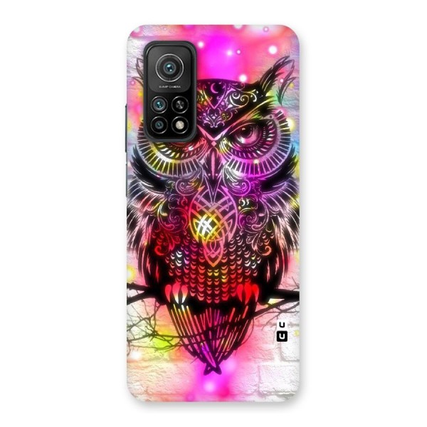 Colourful Owl Back Case for Mi 10T Pro 5G