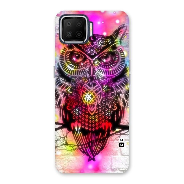 Colourful Owl Back Case for Oppo F17