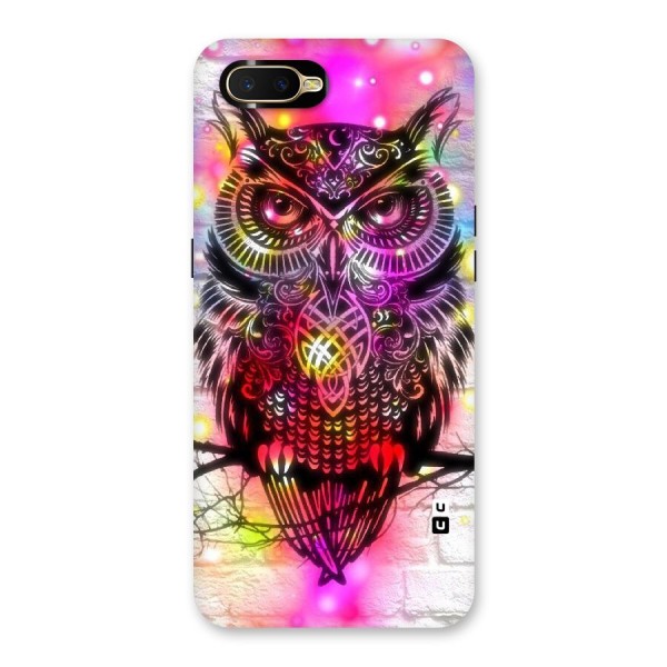 Colourful Owl Back Case for Oppo K1