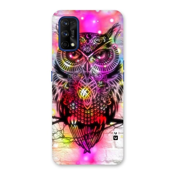 Colourful Owl Back Case for Realme 7 Pro