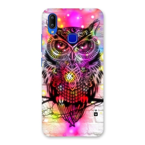 Colourful Owl Back Case for Vivo Y91