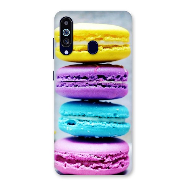 Colourful Whoopie Pies Back Case for Galaxy A60