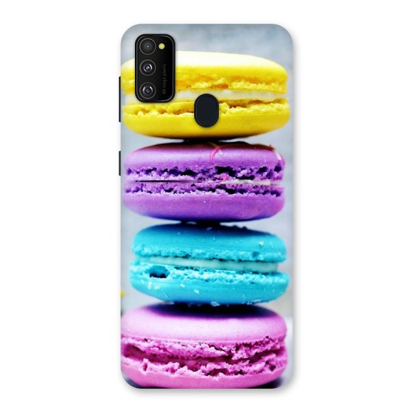 Colourful Whoopie Pies Back Case for Galaxy M21