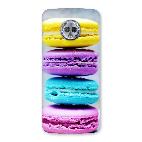 Colourful Whoopie Pies Back Case for Moto G6