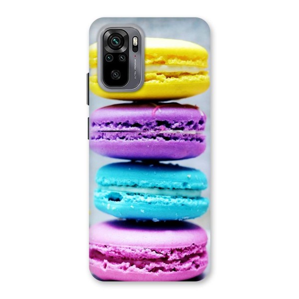 Colourful Whoopie Pies Back Case for Redmi Note 10