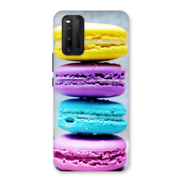 Colourful Whoopie Pies Back Case for Vivo iQOO 3