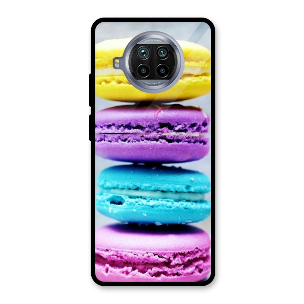 Colourful Whoopie Pies Glass Back Case for Mi 10i