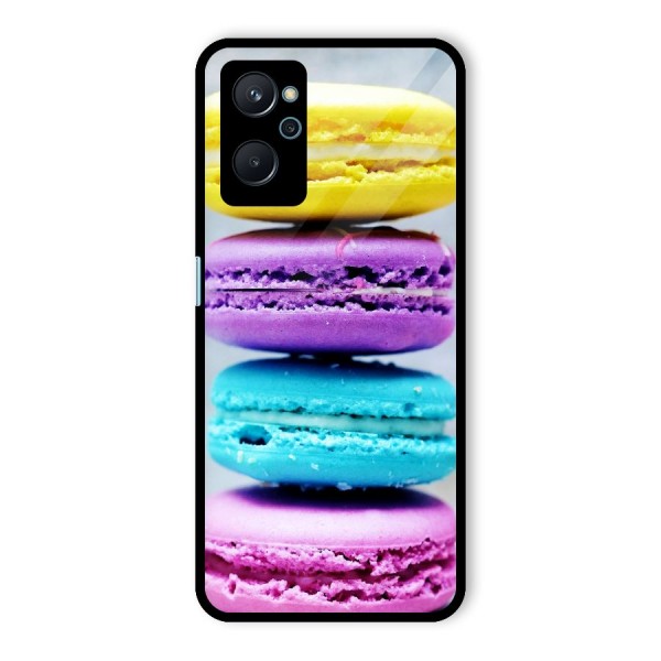 Colourful Whoopie Pies Glass Back Case for Realme 9i