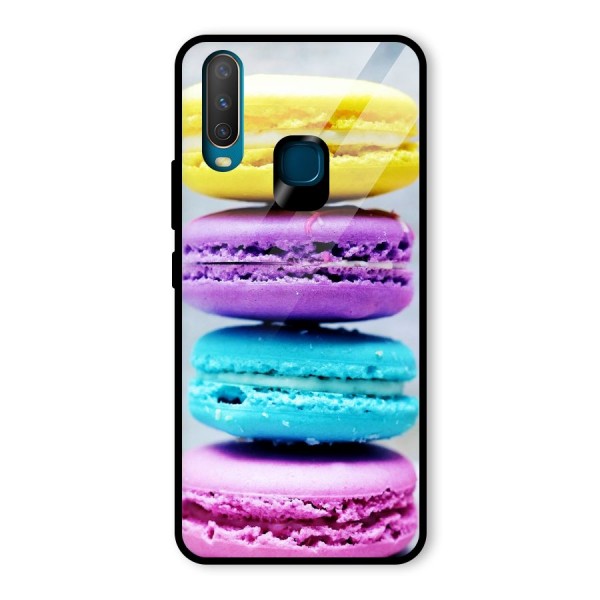 Colourful Whoopie Pies Glass Back Case for Vivo Y15