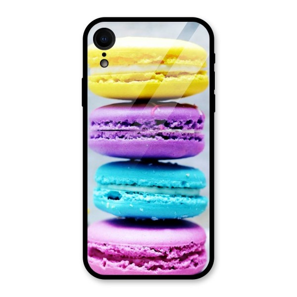 Colourful Whoopie Pies Glass Back Case for XR