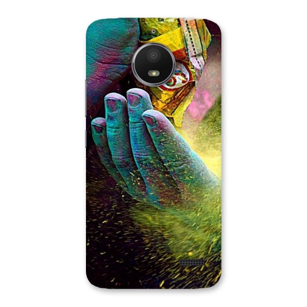 Colours Back Case for Moto E4