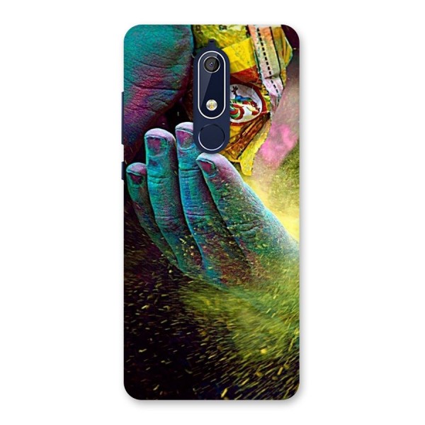 Colours Back Case for Nokia 5.1