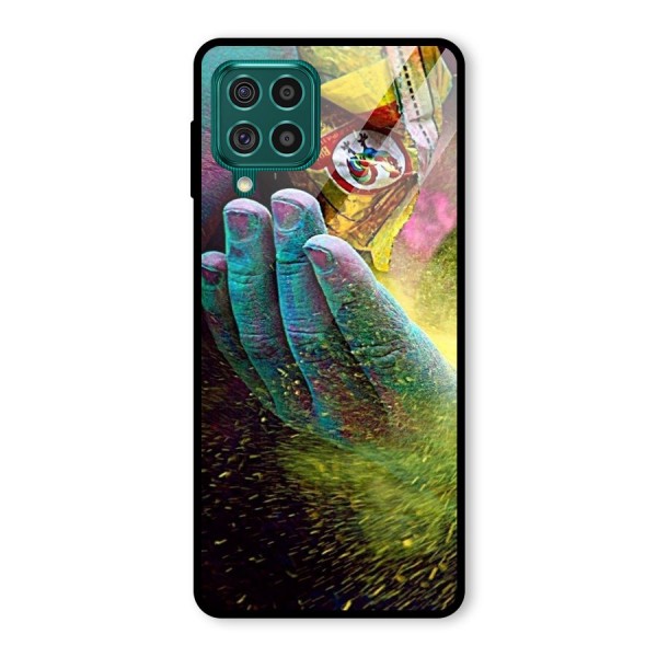 Colours Glass Back Case for Galaxy F62