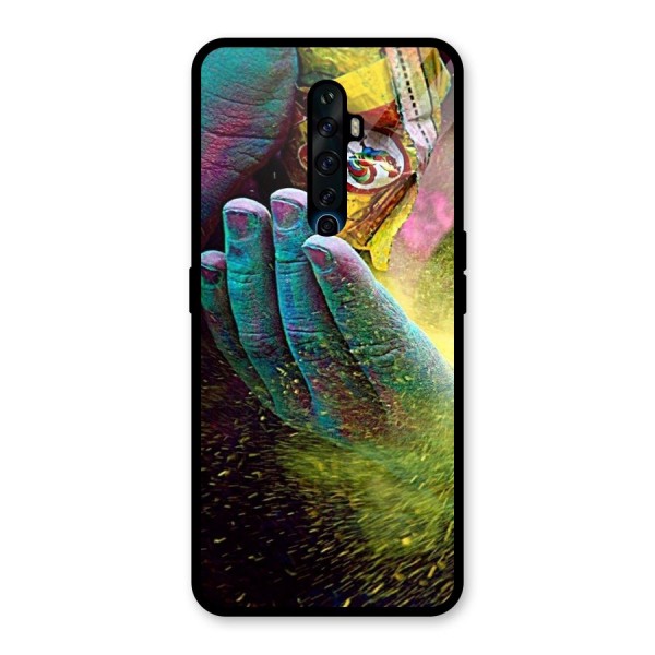 Colours Glass Back Case for Oppo Reno2 Z