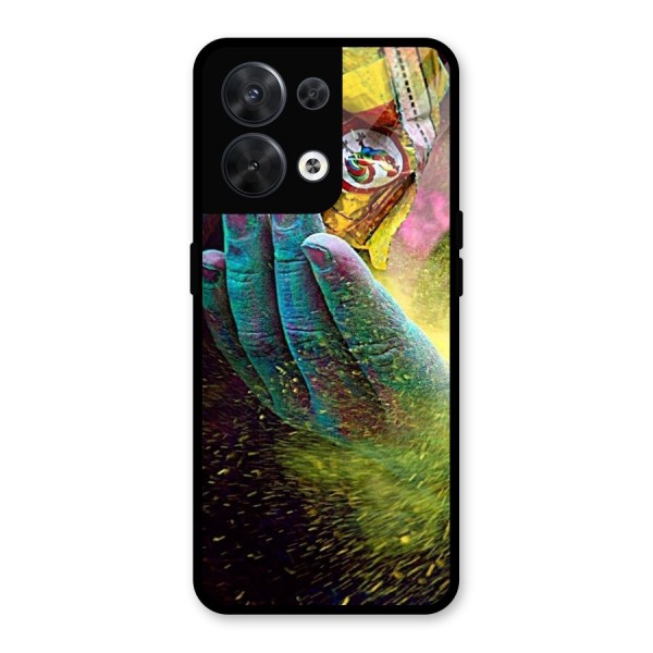 Colours Glass Back Case for Oppo Reno8 5G