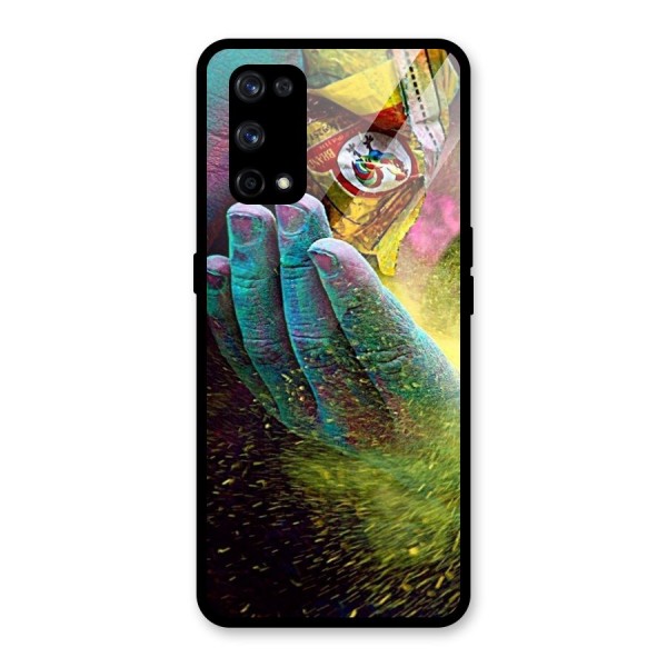 Colours Glass Back Case for Realme X7 Pro