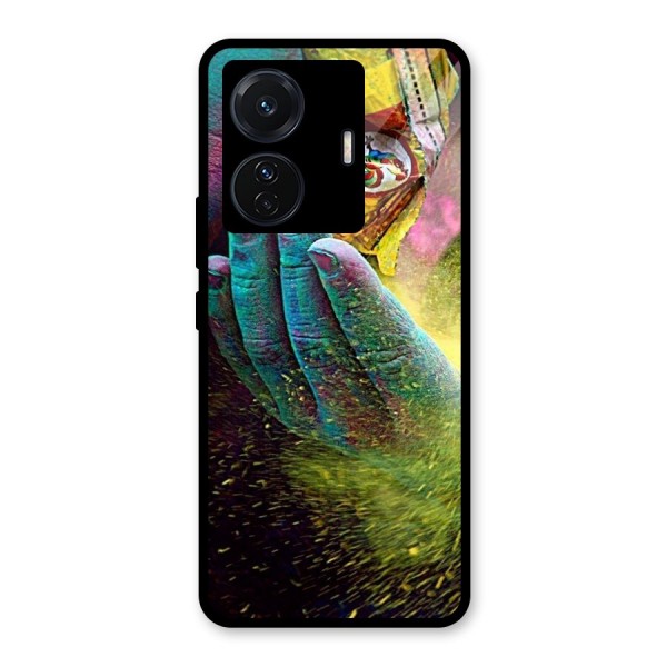 Colours Glass Back Case for Vivo T1 Pro