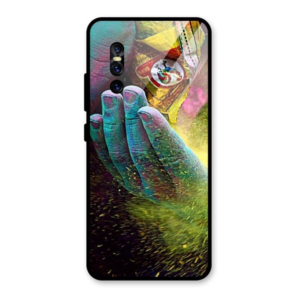 Colours Glass Back Case for Vivo V15 Pro