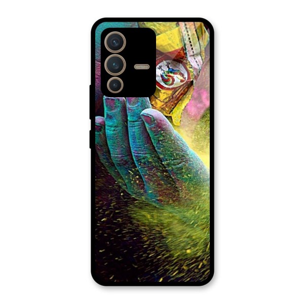 Colours Glass Back Case for Vivo V23 5G