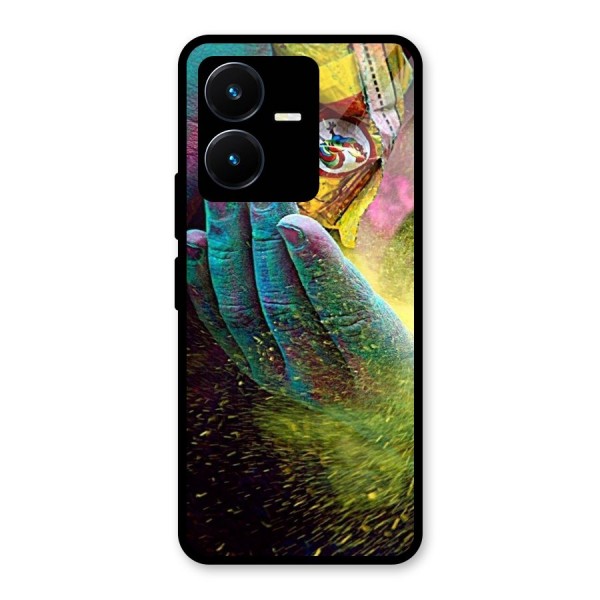 Colours Glass Back Case for Vivo Y22