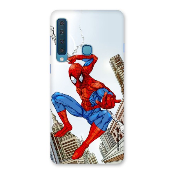 Comic Spider Man Back Case for Galaxy A9 (2018)