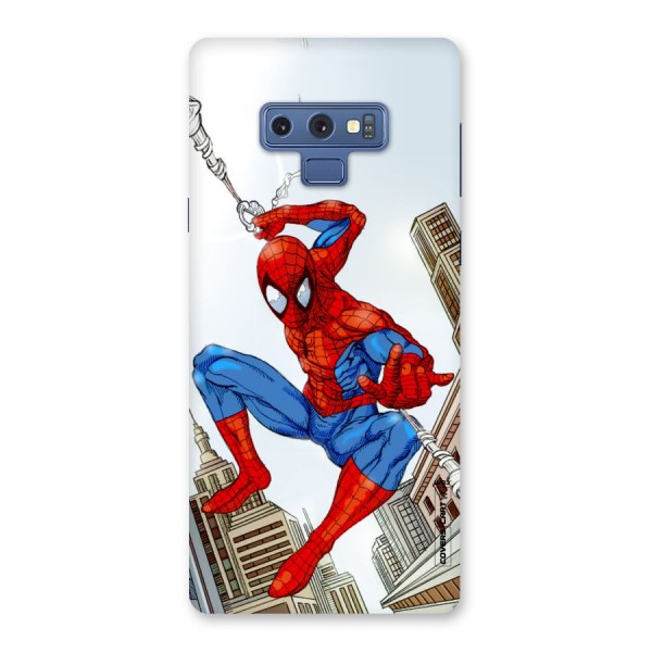 Comic Spider Man Back Case for Galaxy Note 9