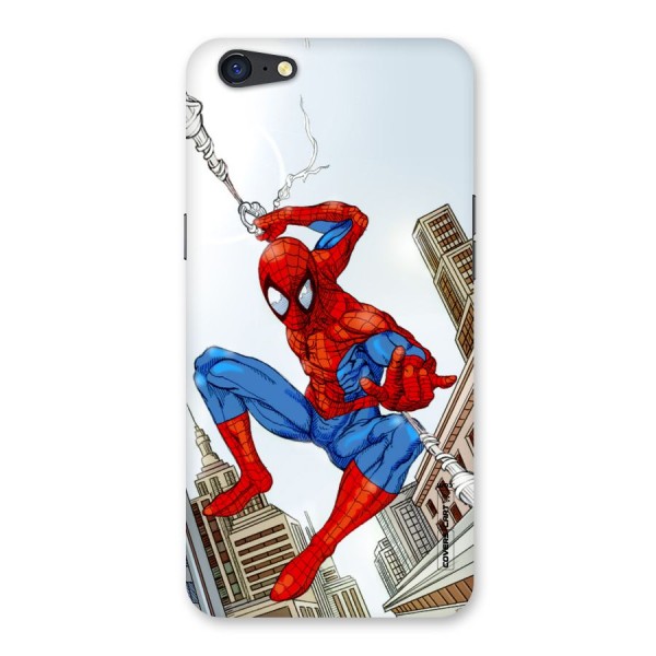 Comic Spider Man Back Case for Oppo A71