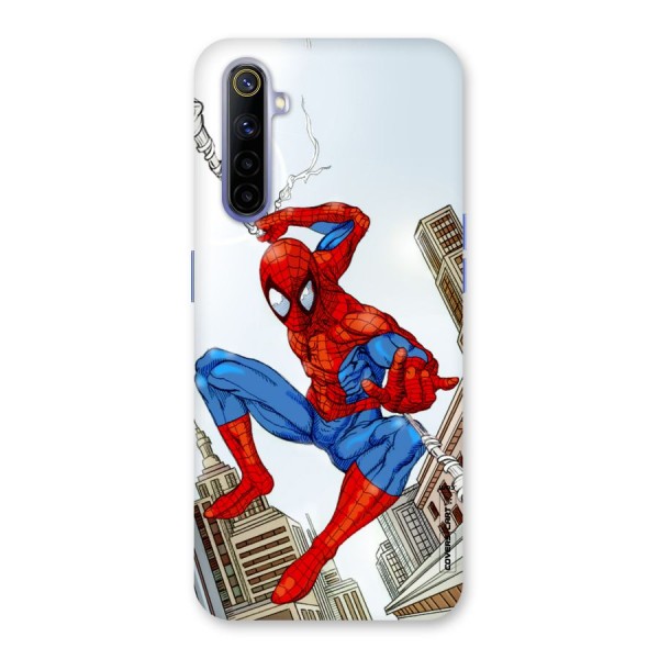 Comic Spider Man Back Case for Realme 6i