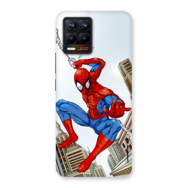 Comic Spider Man Back Case for Realme 8