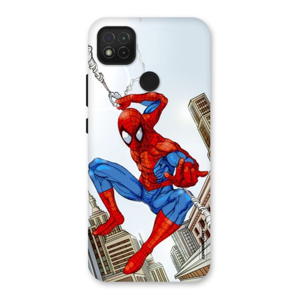 Comic Spider Man Back Case for Redmi 9C