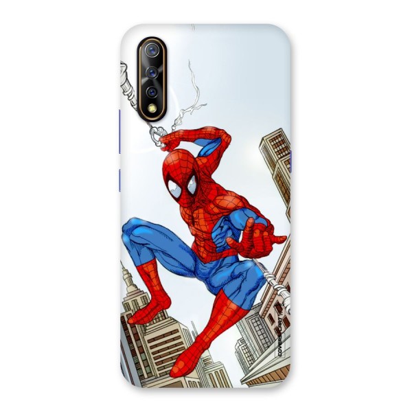 Comic Spider Man Back Case for Vivo S1