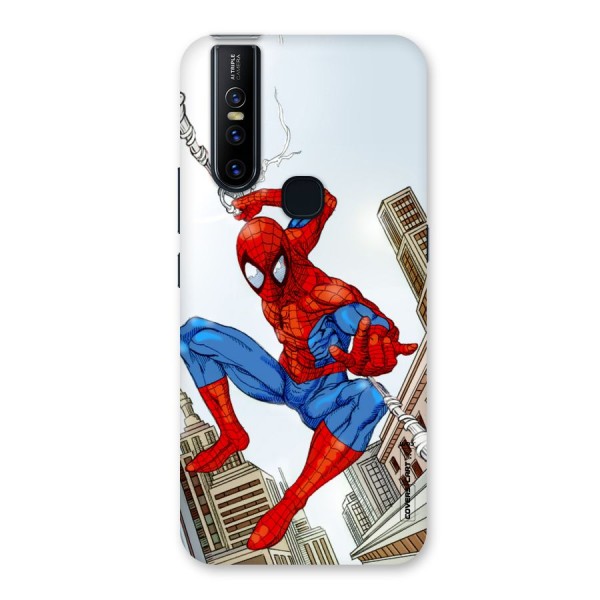 Comic Spider Man Back Case for Vivo V15