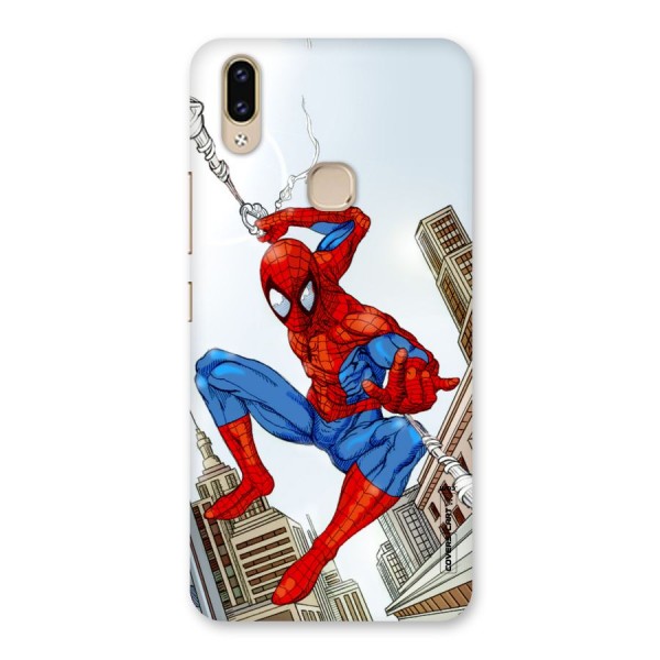 Comic Spider Man Back Case for Vivo V9