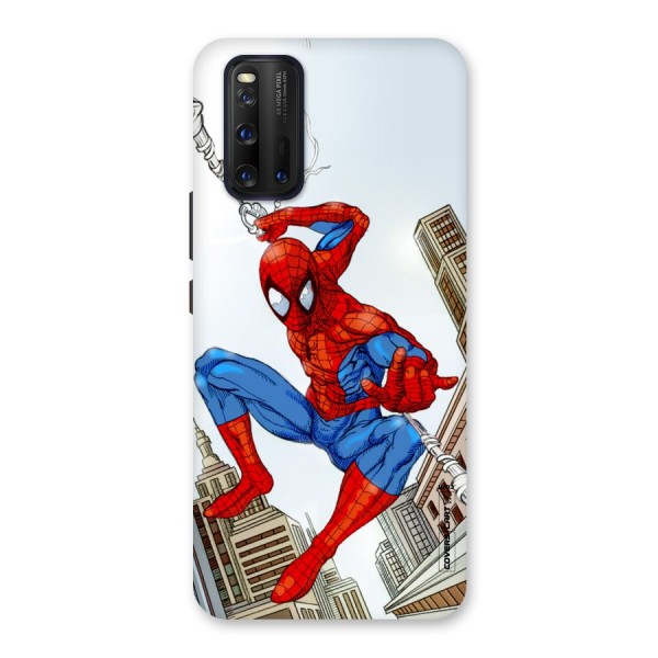 Comic Spider Man Back Case for Vivo iQOO 3