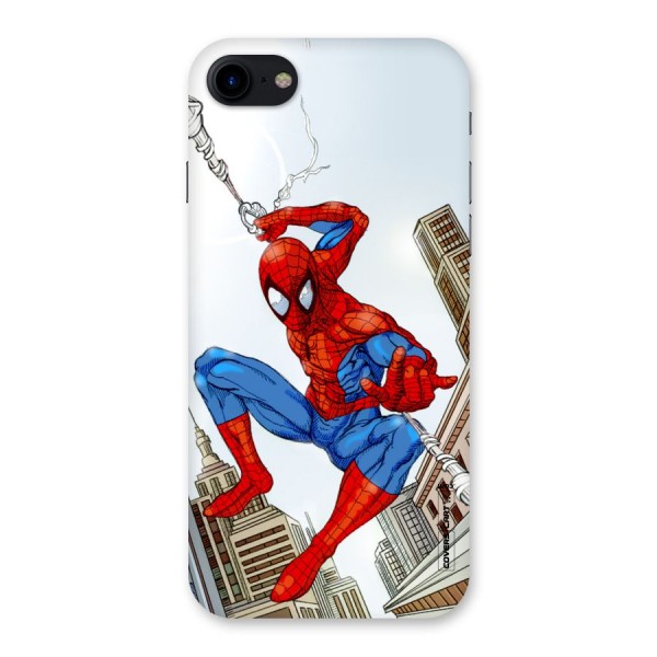 Comic Spider Man Back Case for iPhone SE 2020