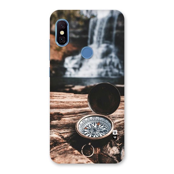 Compass Travel Back Case for Redmi Note 6 Pro