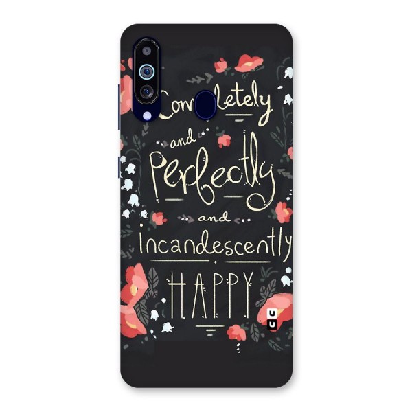 Completely Happy Back Case for Galaxy A60