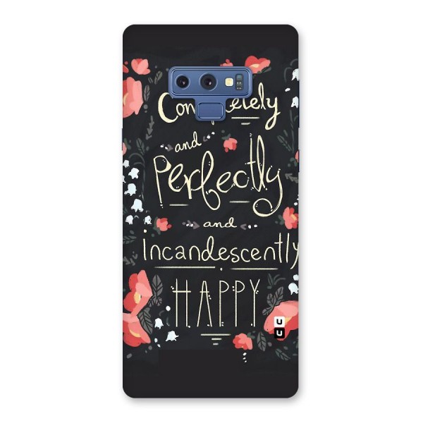 Completely Happy Back Case for Galaxy Note 9