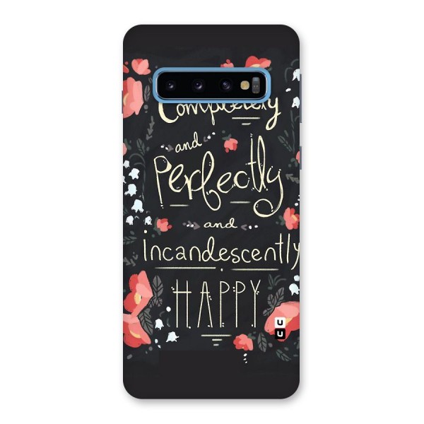 Completely Happy Back Case for Galaxy S10