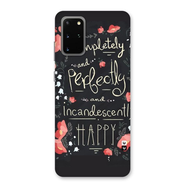 Completely Happy Back Case for Galaxy S20 Plus