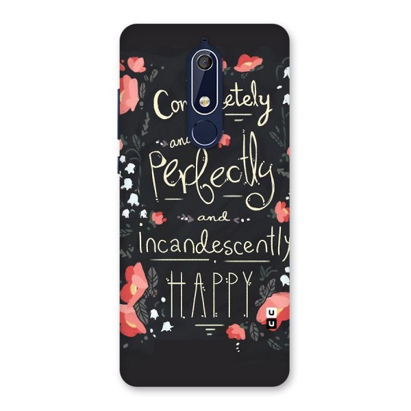 Completely Happy Back Case for Nokia 5.1