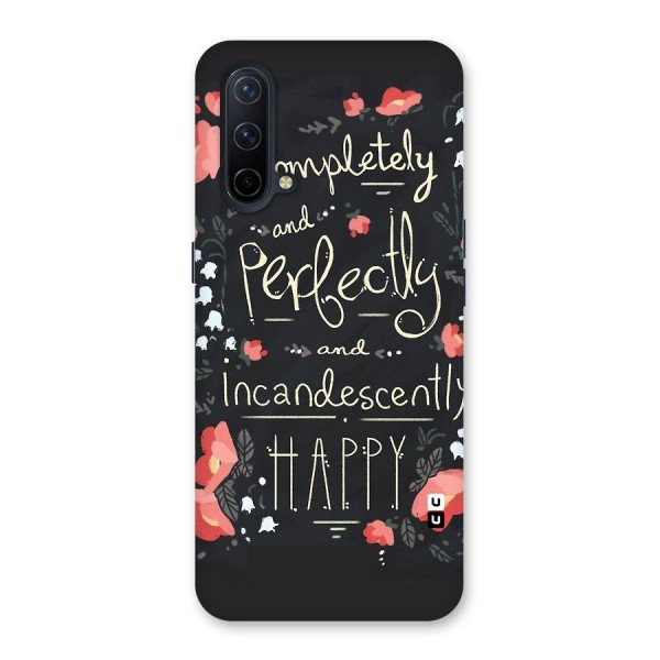 Completely Happy Back Case for OnePlus Nord CE 5G