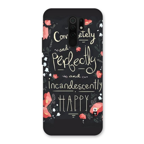 Completely Happy Back Case for Poco M2