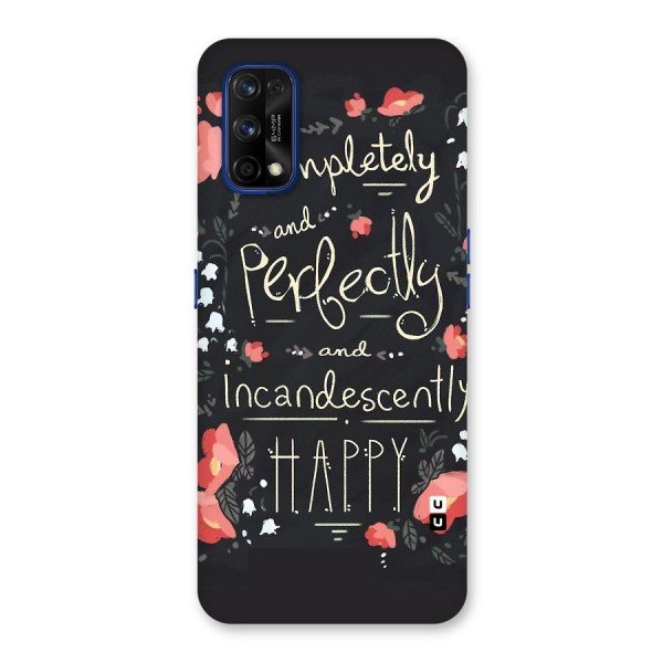 Completely Happy Back Case for Realme 7 Pro