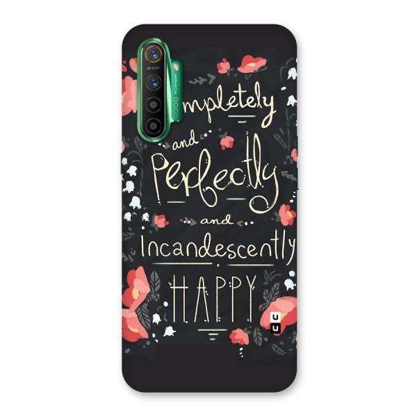 Completely Happy Back Case for Realme X2