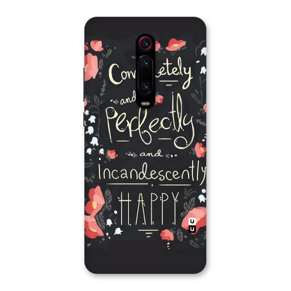 Completely Happy Back Case for Redmi K20 Pro