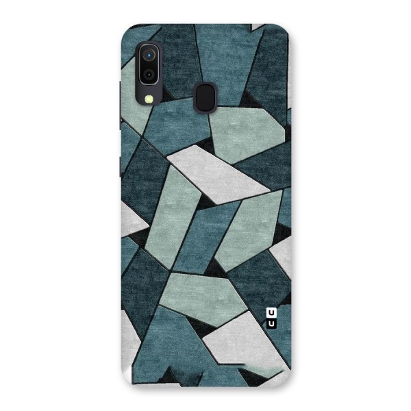 Concrete Green Abstract Back Case for Galaxy A20