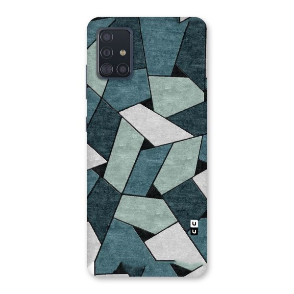 Concrete Green Abstract Back Case for Galaxy A51