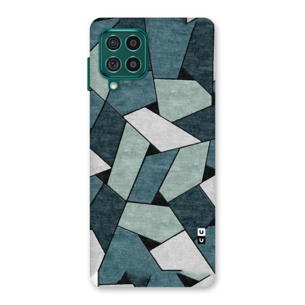 Concrete Green Abstract Back Case for Galaxy F62