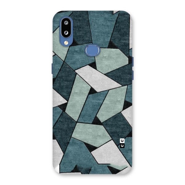 Concrete Green Abstract Back Case for Galaxy M01s